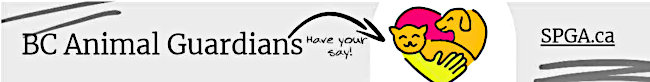 BC SPGA the voice for people with pets in British Columbia